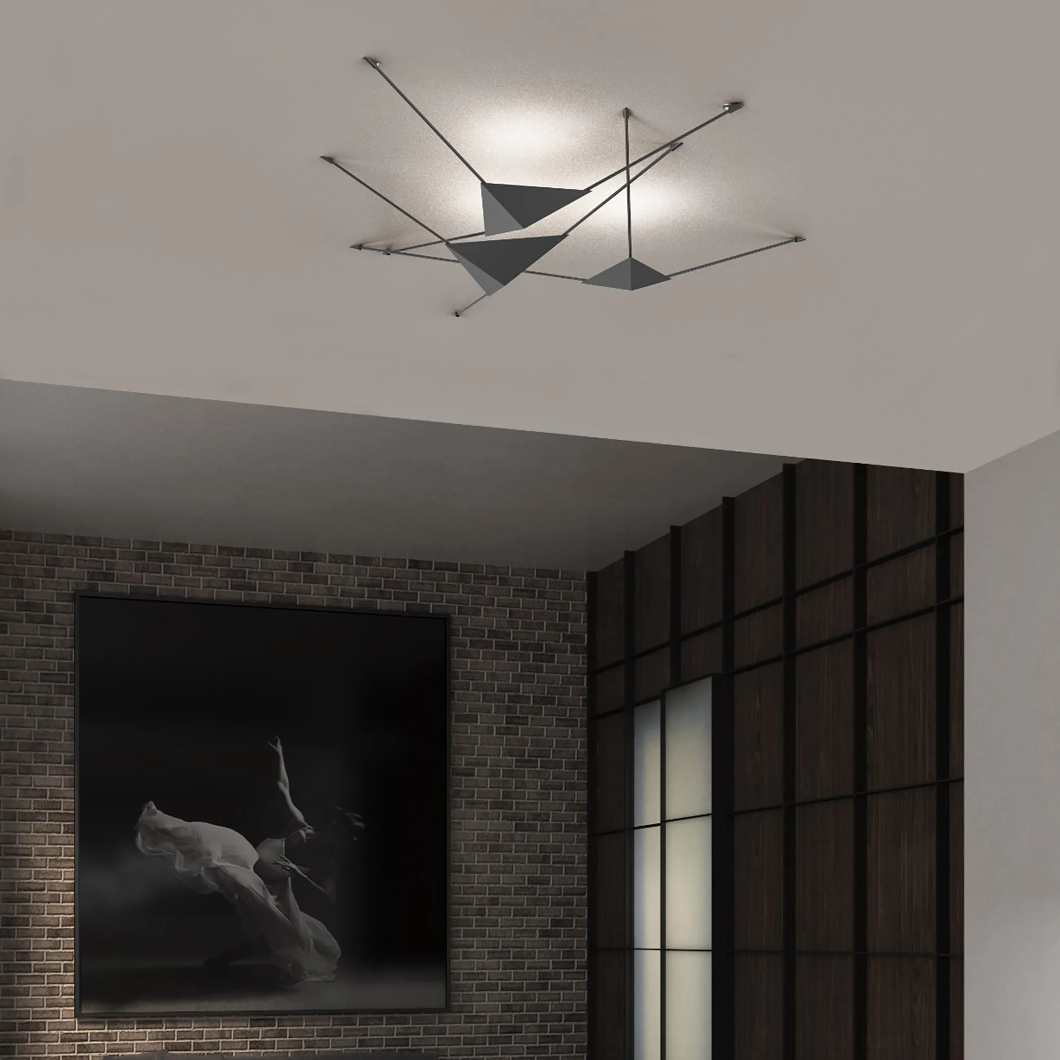 Abstract LED Wall / Ceiling Light