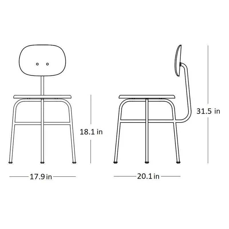 Afteroom Upholstered Dining Chair Plus