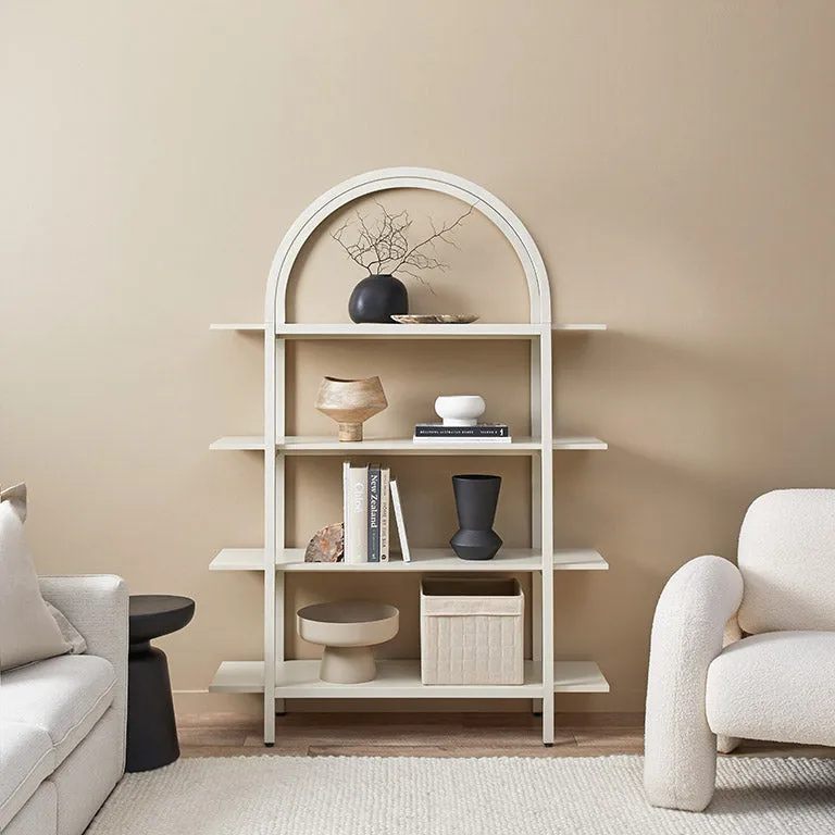 Alfie Arched Shelves - Beige Mocka