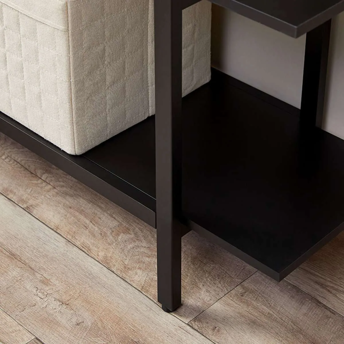Alfie Arched Shelves - Black Mocka