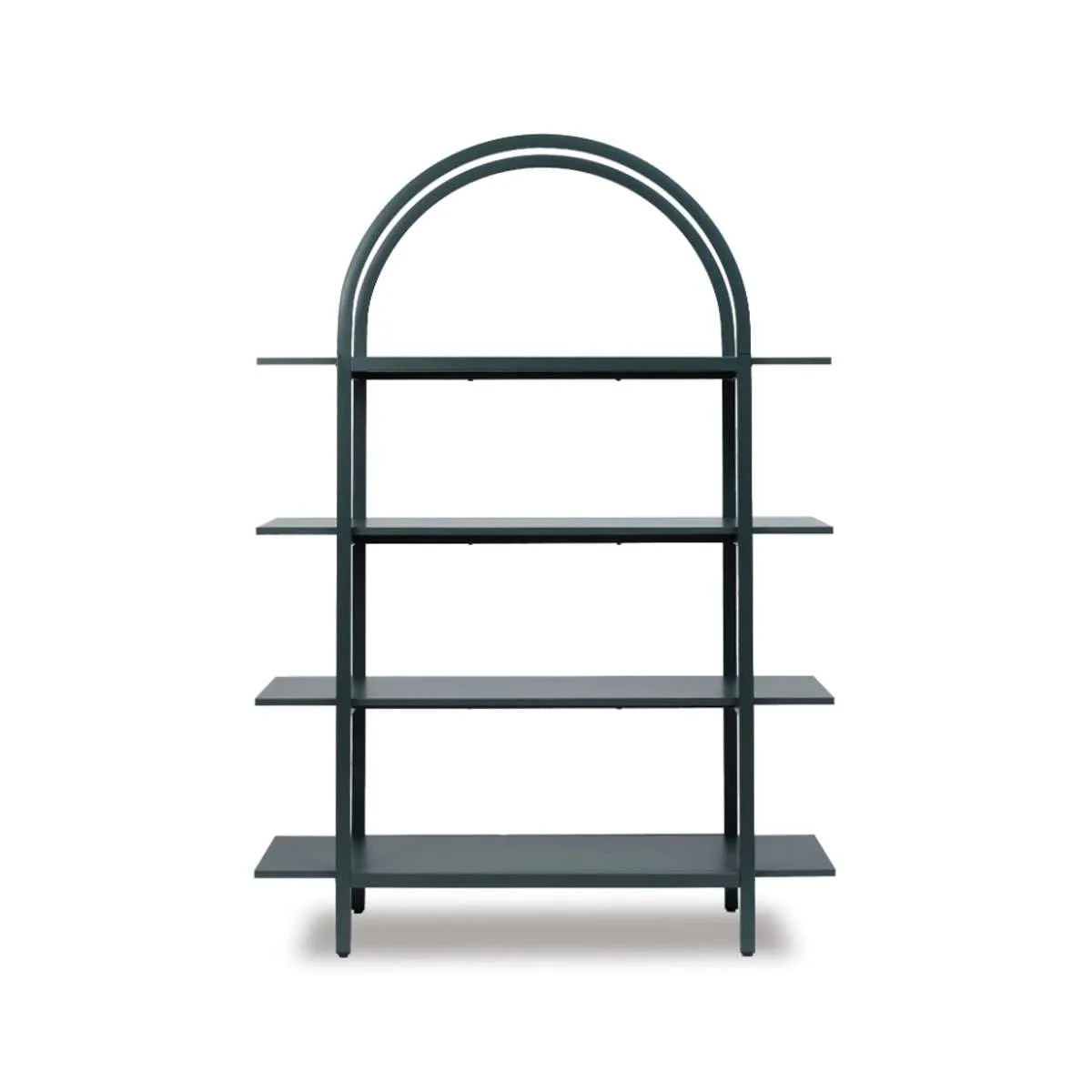Alfie Arched Shelves - Green Mocka
