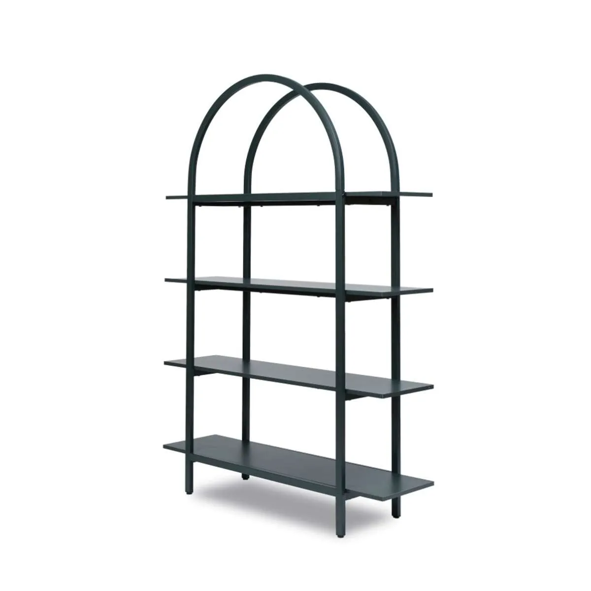 Alfie Arched Shelves - Green Mocka