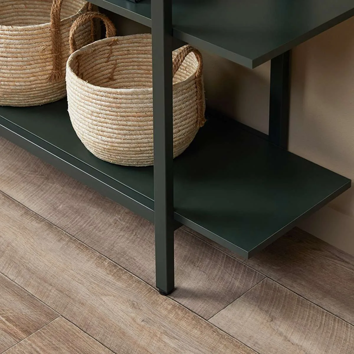 Alfie Arched Shelves - Green Mocka