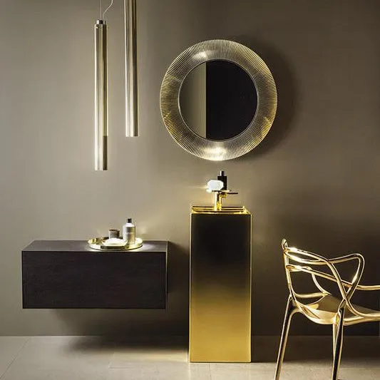 All Saints Metal Mirror