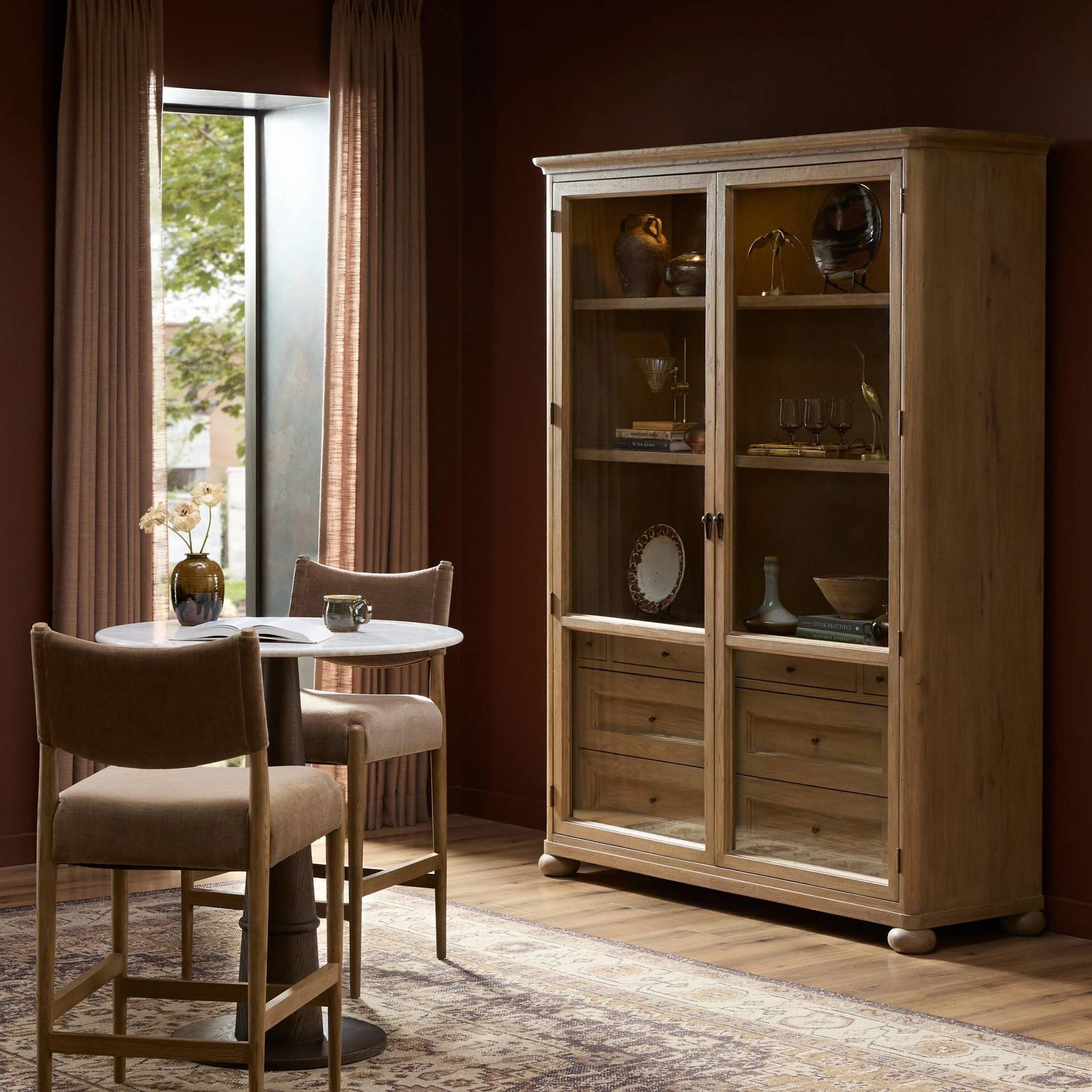 Amber Lewis x Four Hands Sussex Wide Cabinet