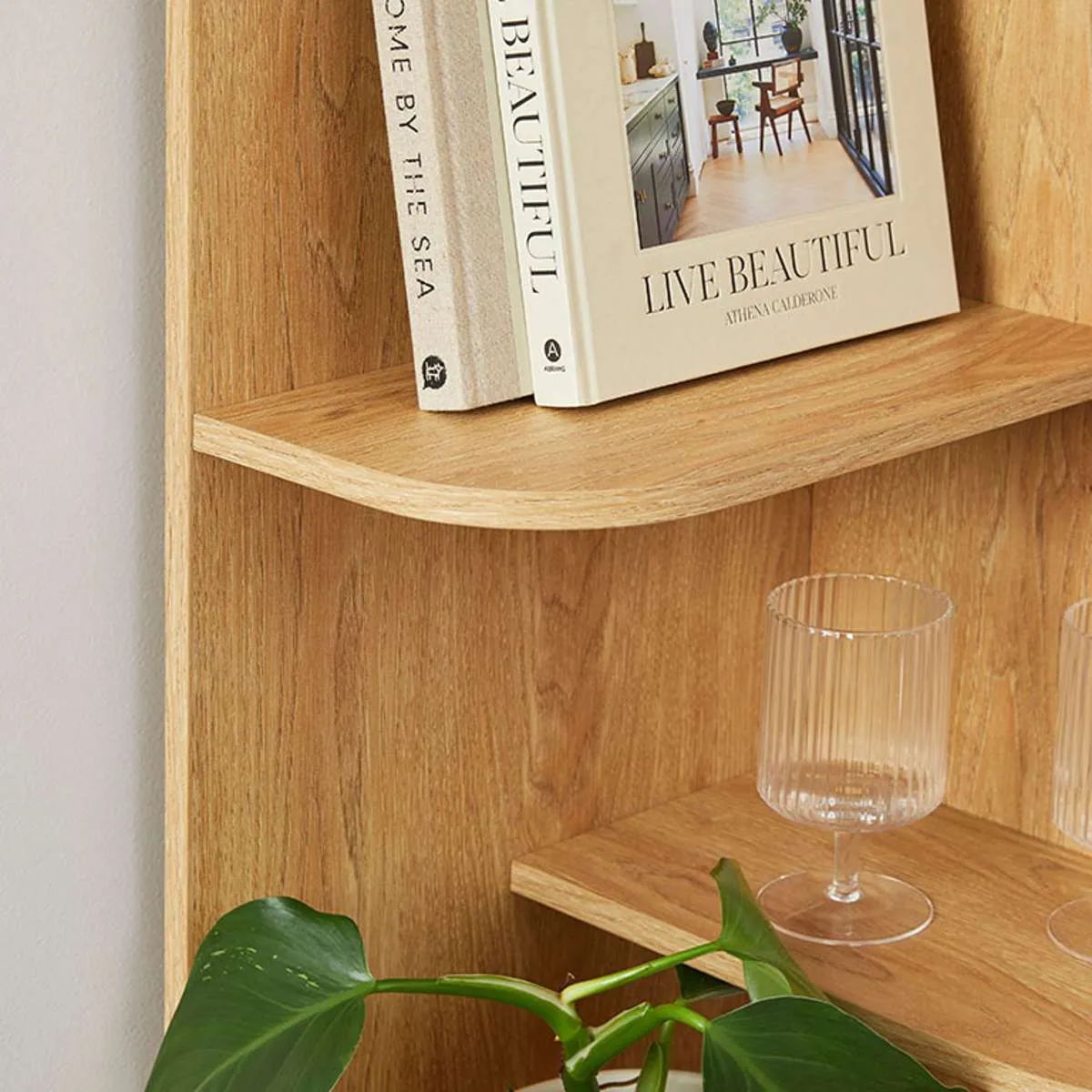 Arched Corner Shelves Mocka
