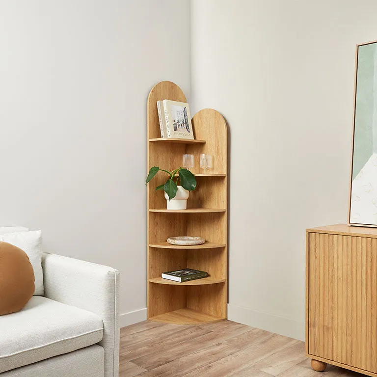 Arched Corner Shelves Mocka