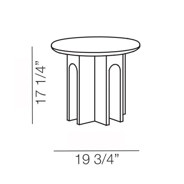 Arcolor Side Table
