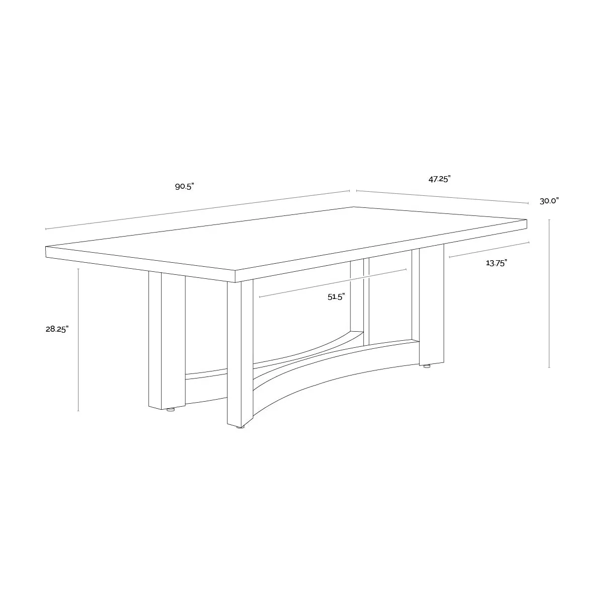 Arezza Dining Table