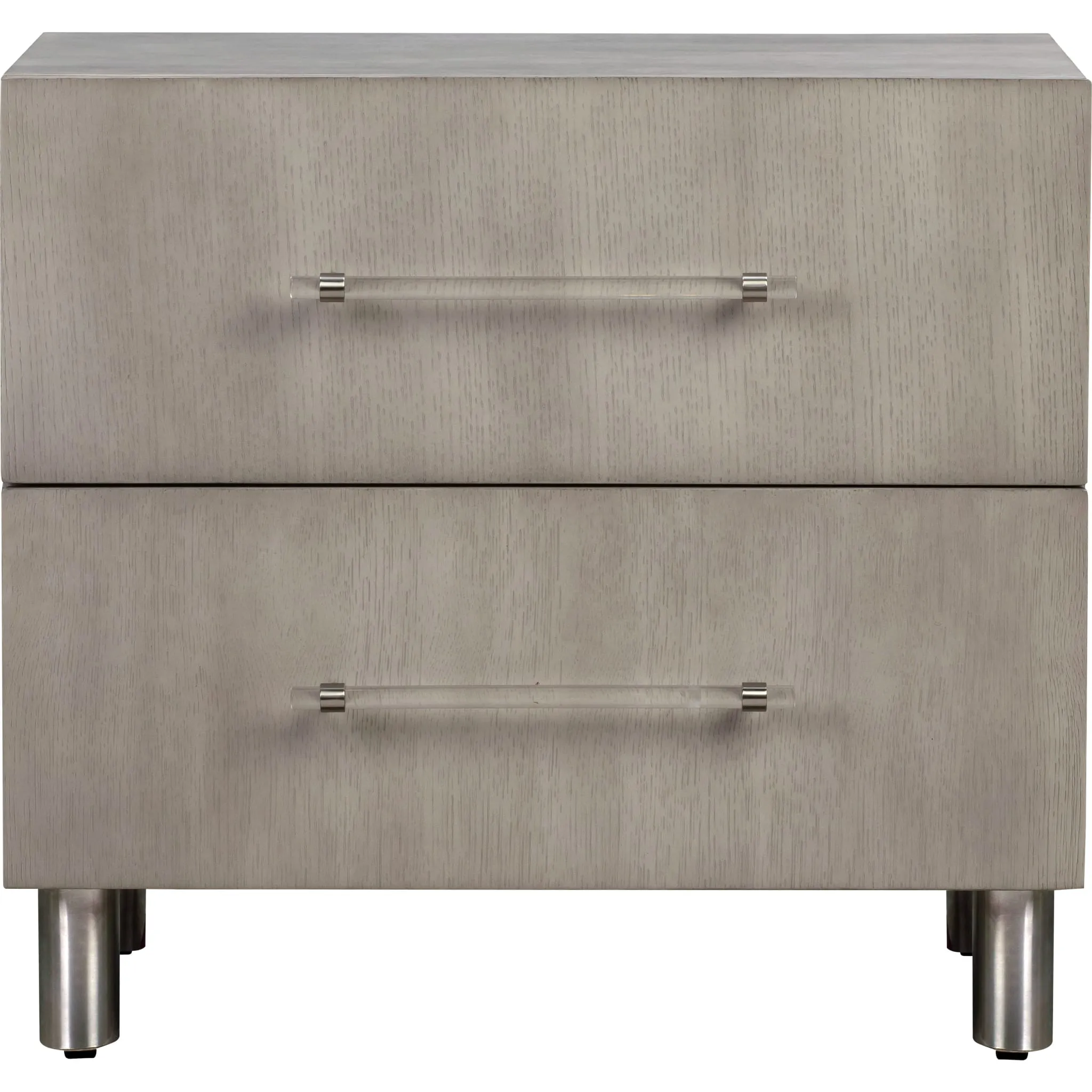 Argento Nightstand in Misty Grey Modus