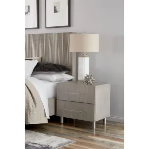 Argento Nightstand in Misty Grey Modus