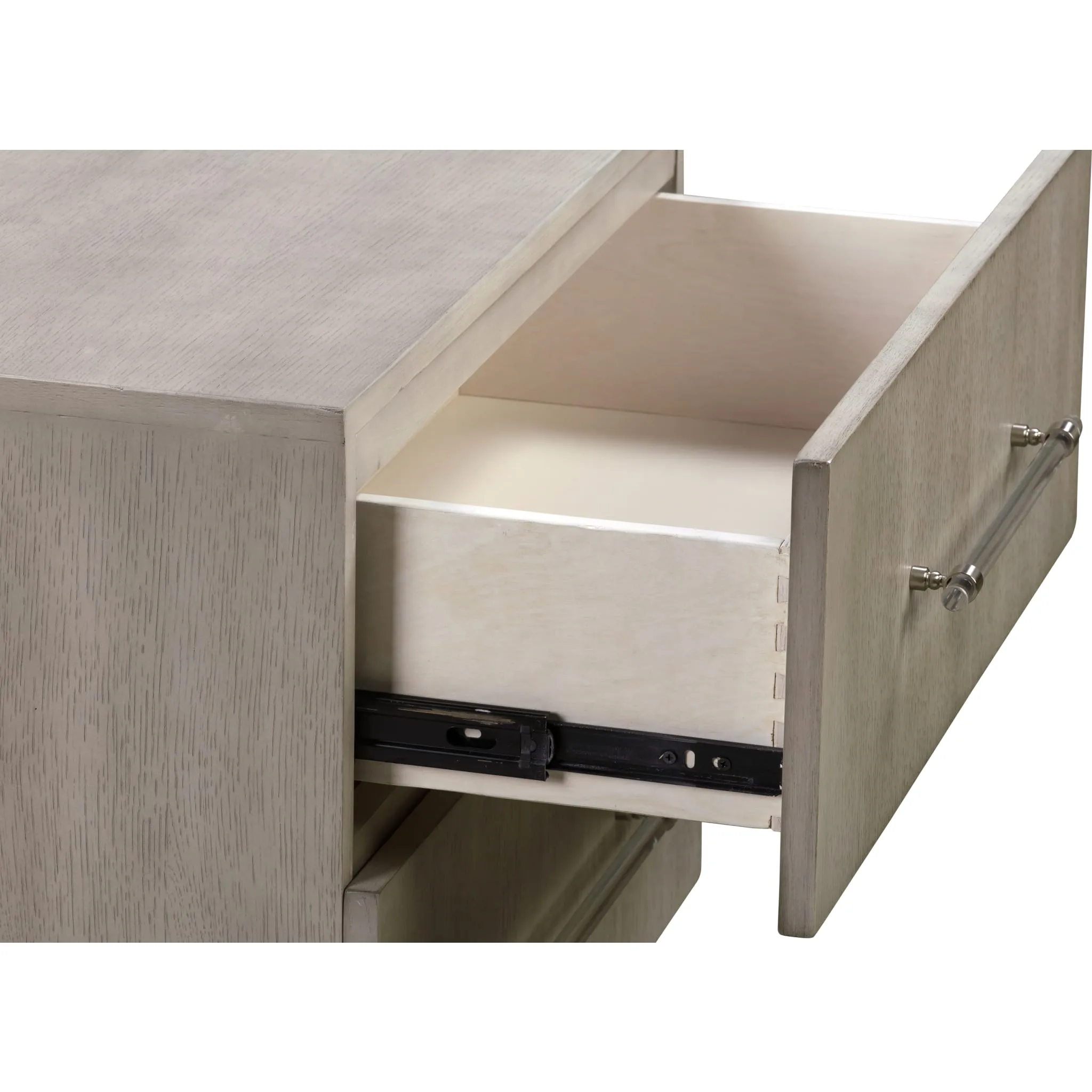 Argento Nightstand in Misty Grey Modus