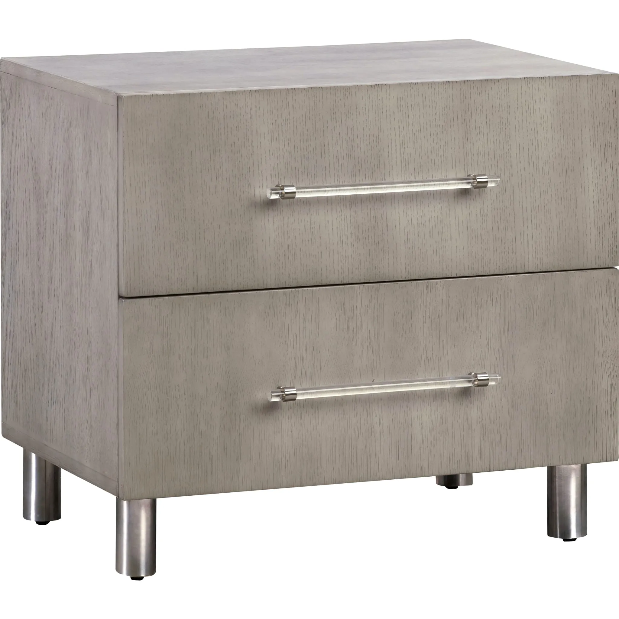 Argento Nightstand in Misty Grey Modus