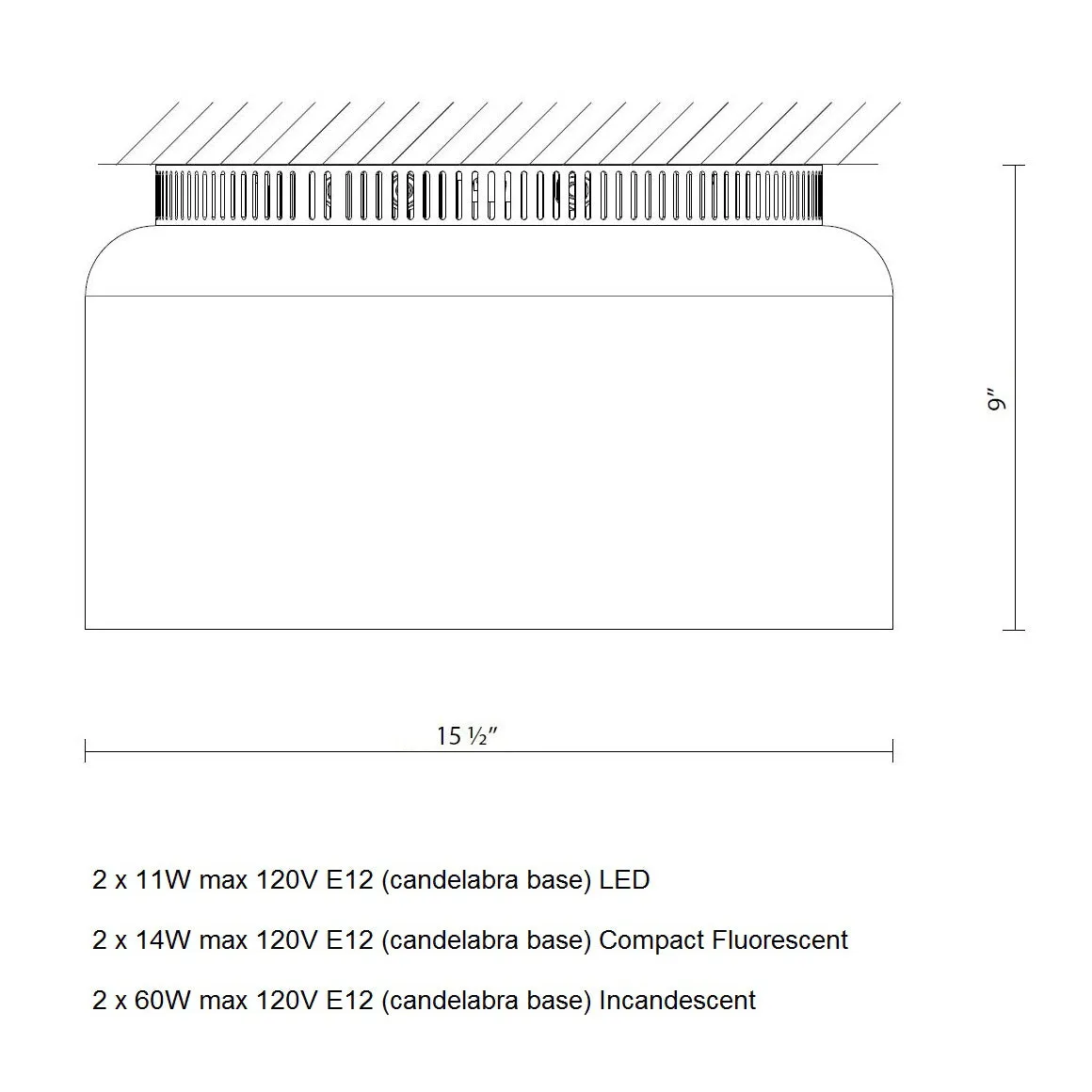 Aspen C40 Flush Mount