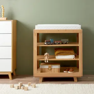 Aspen Change Table - Natural Birch Mocka