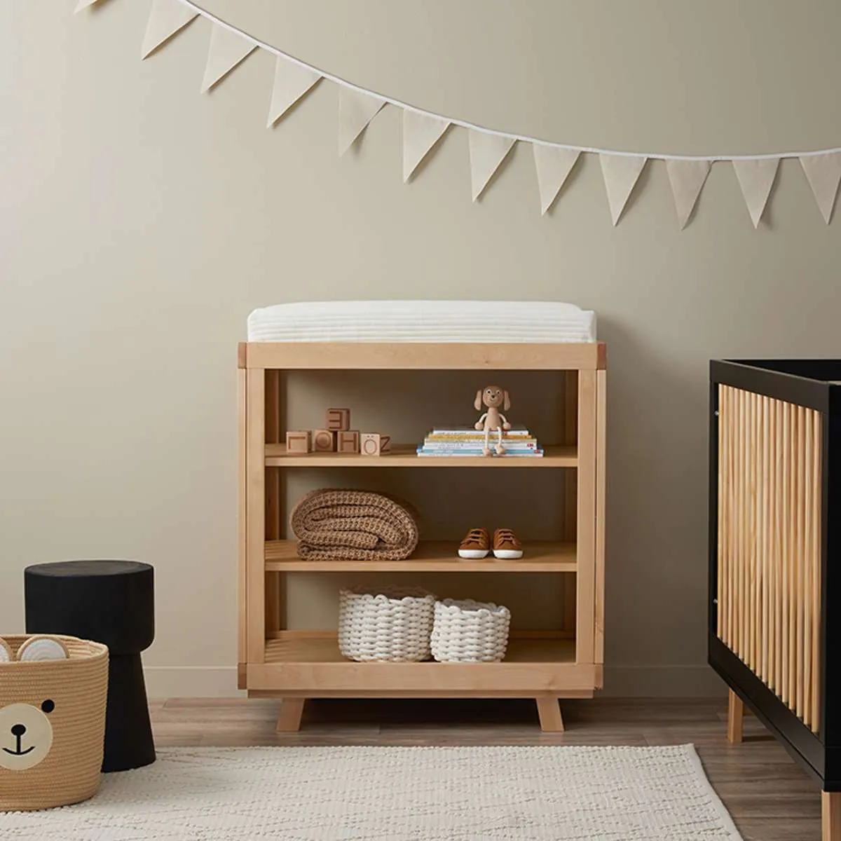 Aspen Change Table - Natural Birch Mocka