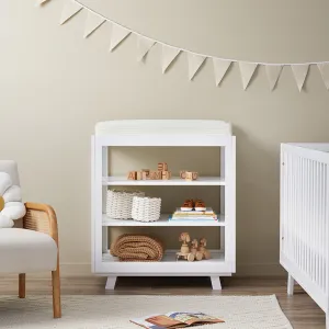 Aspen Change Table - White Mocka