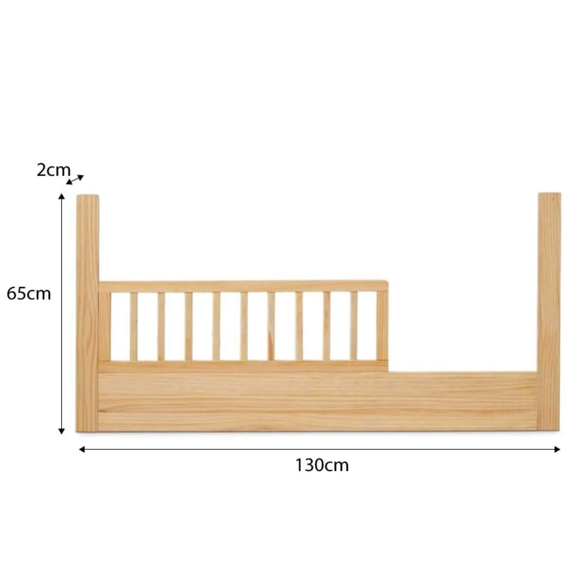 Aspen Sage/Natural 3-in-1 Cot Conversion Bundle Mocka