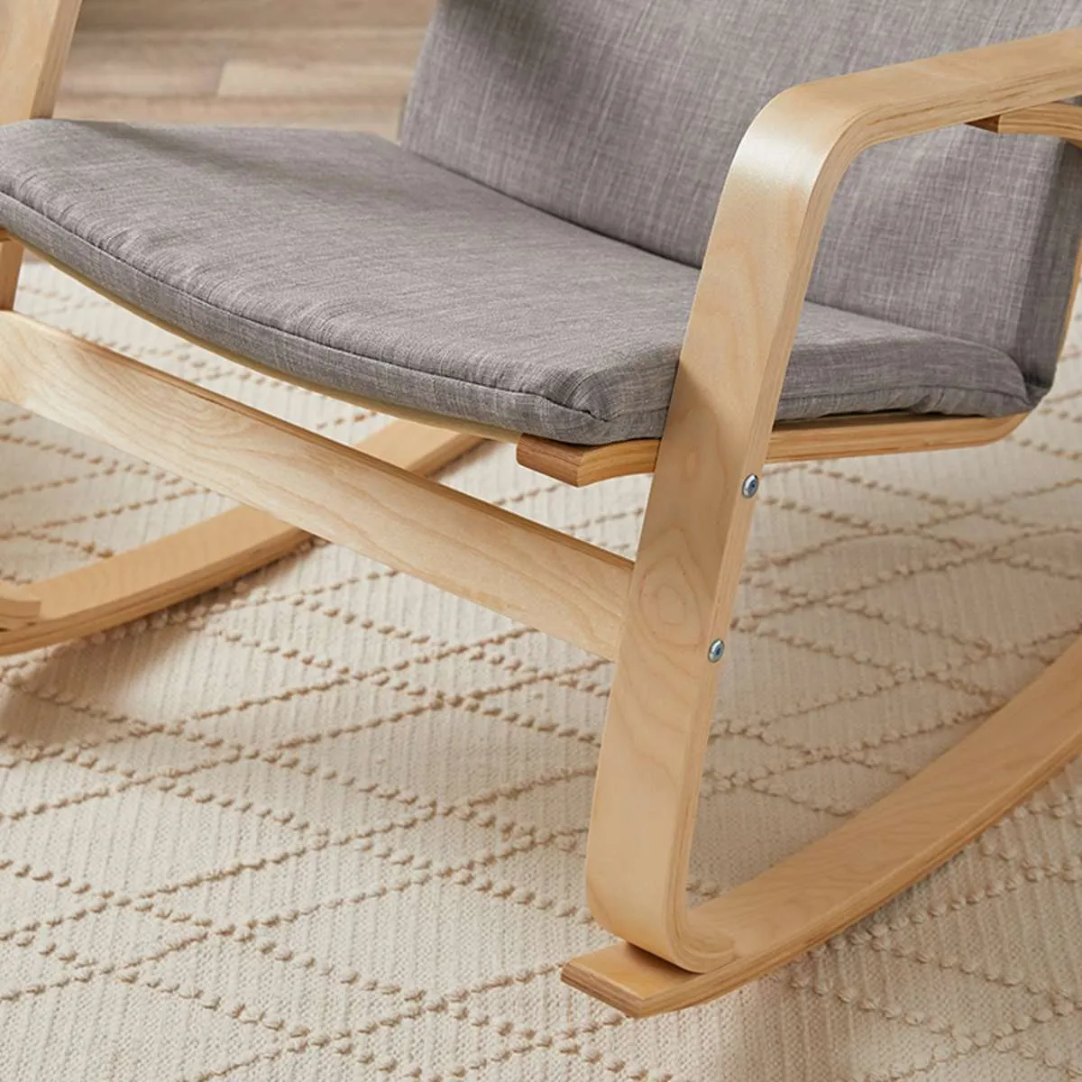 Asta Rocker - Grey Mocka