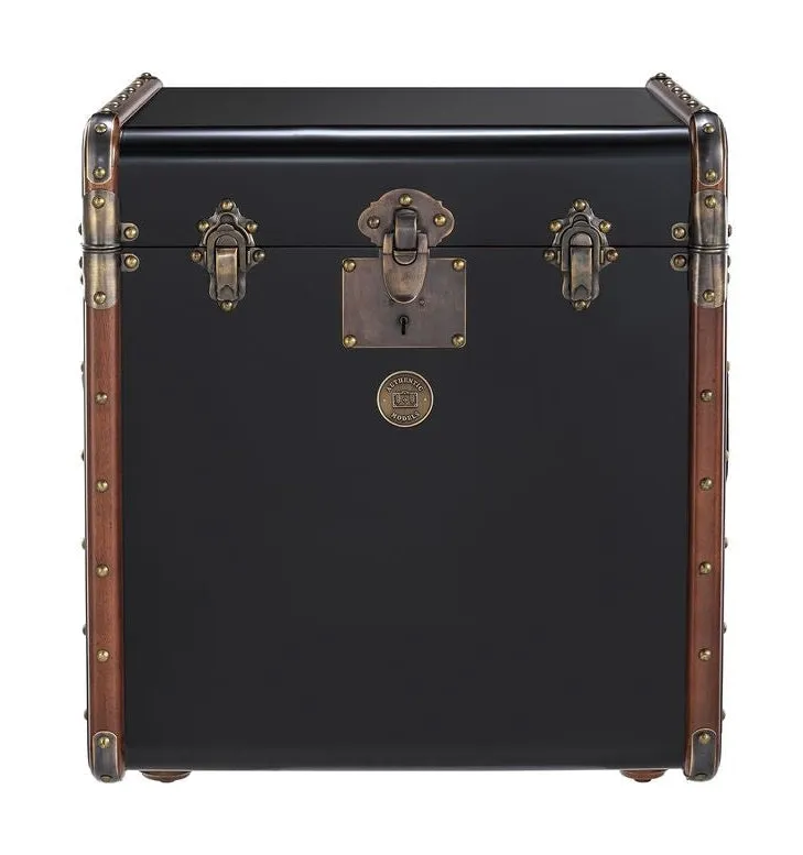 Authentic Models Stateroom Side Table, Black
