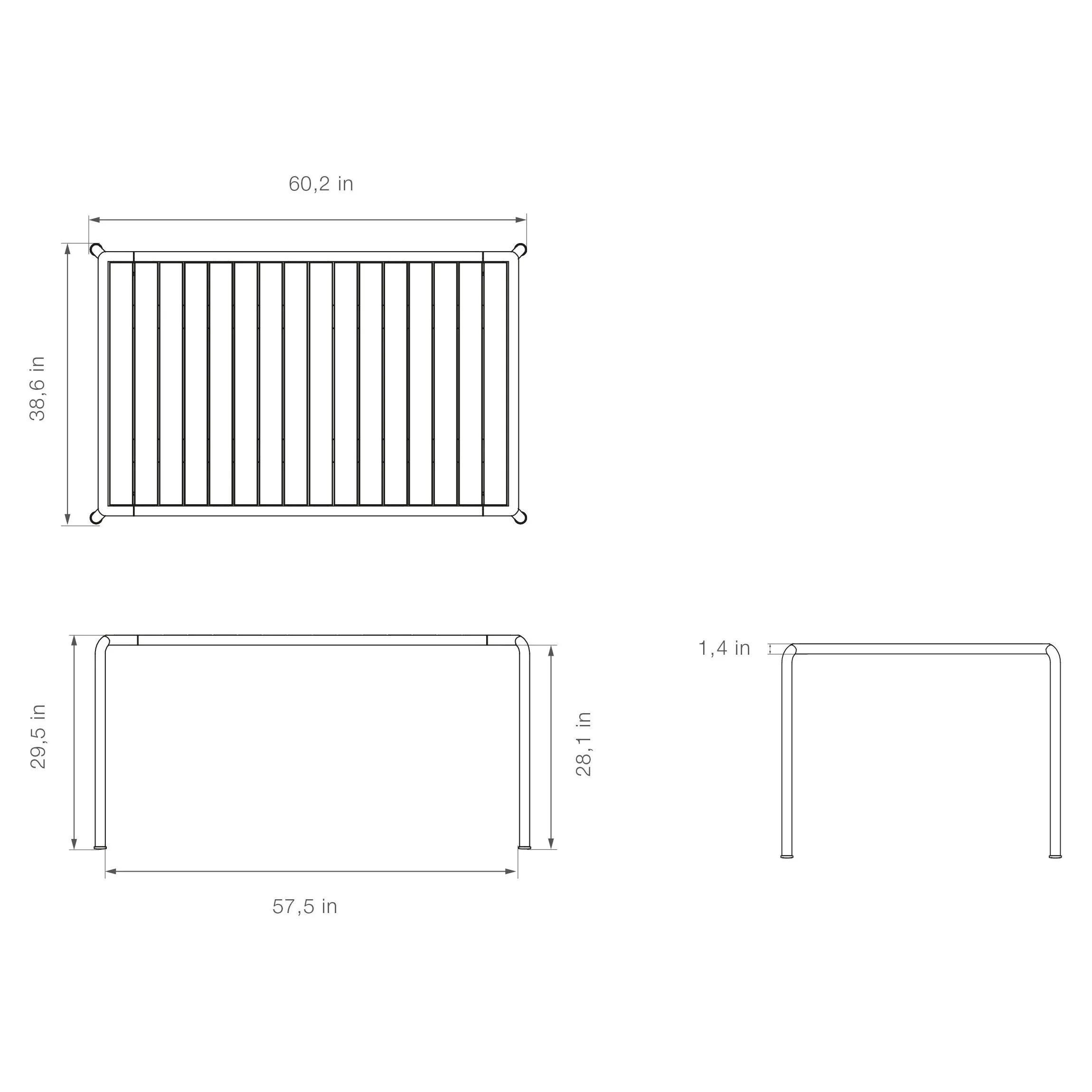 Avanti Outdoor Dining Table
