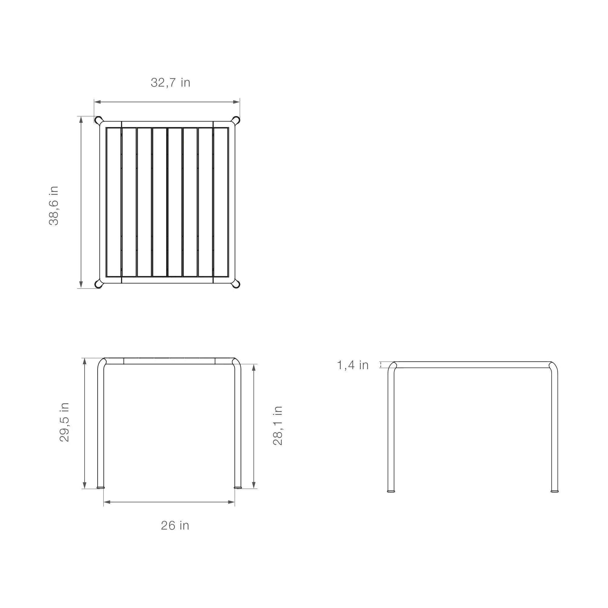 Avanti Outdoor Dining Table