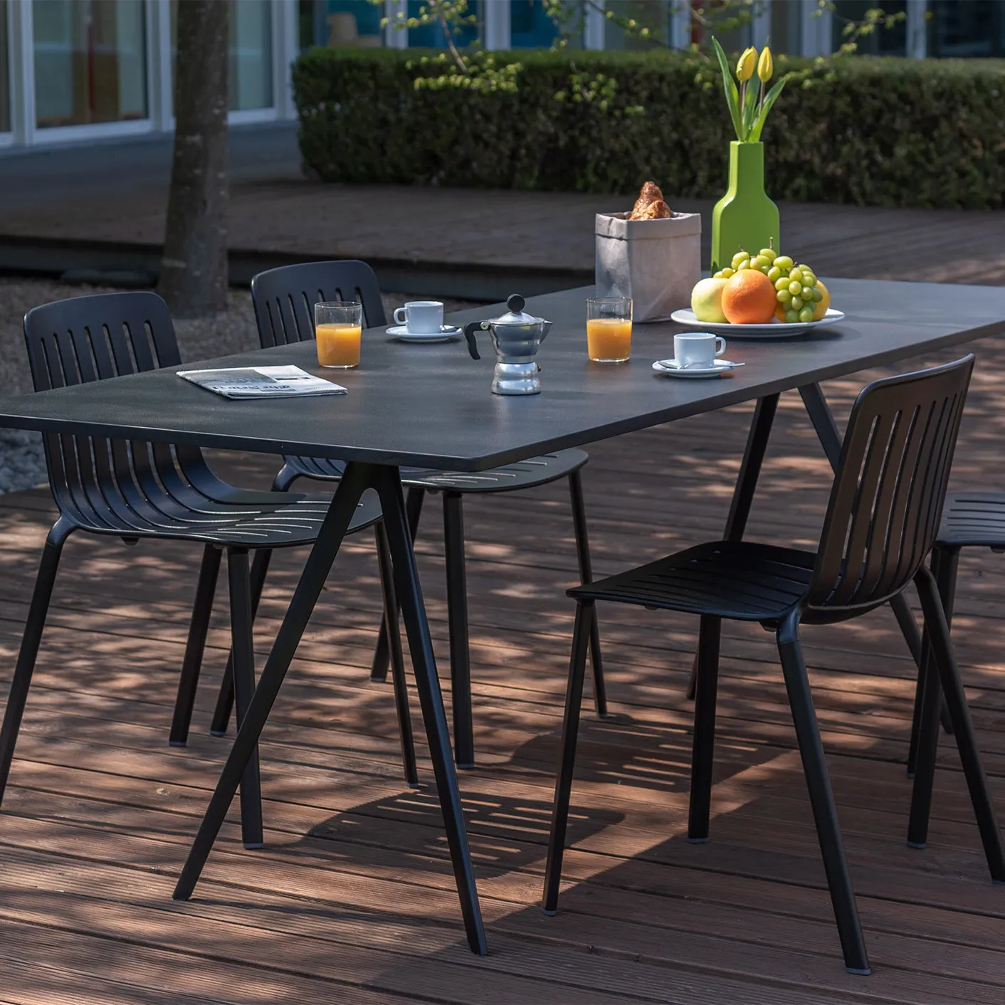 Baguette Rectangular Dining Table