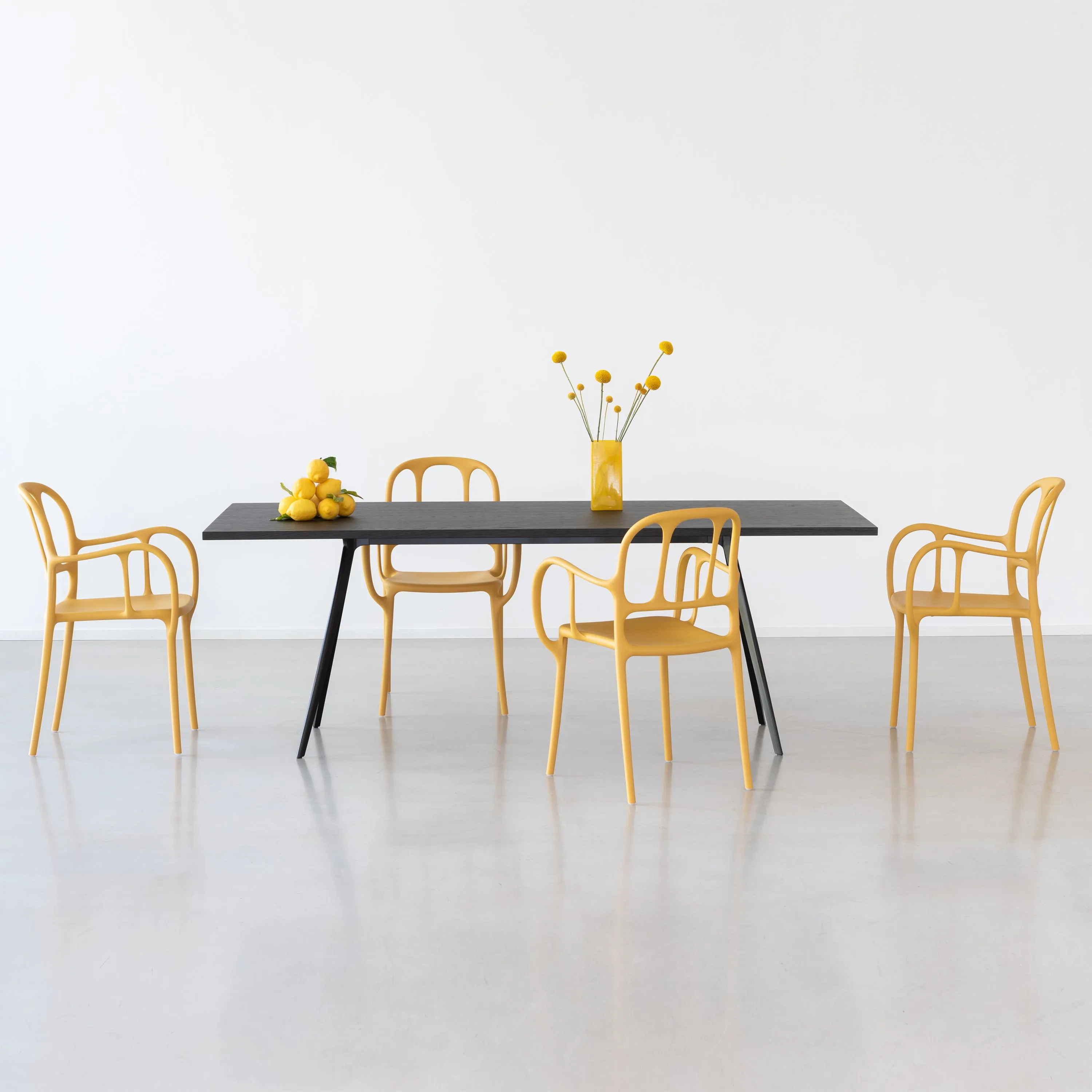 Baguette Rectangular Dining Table