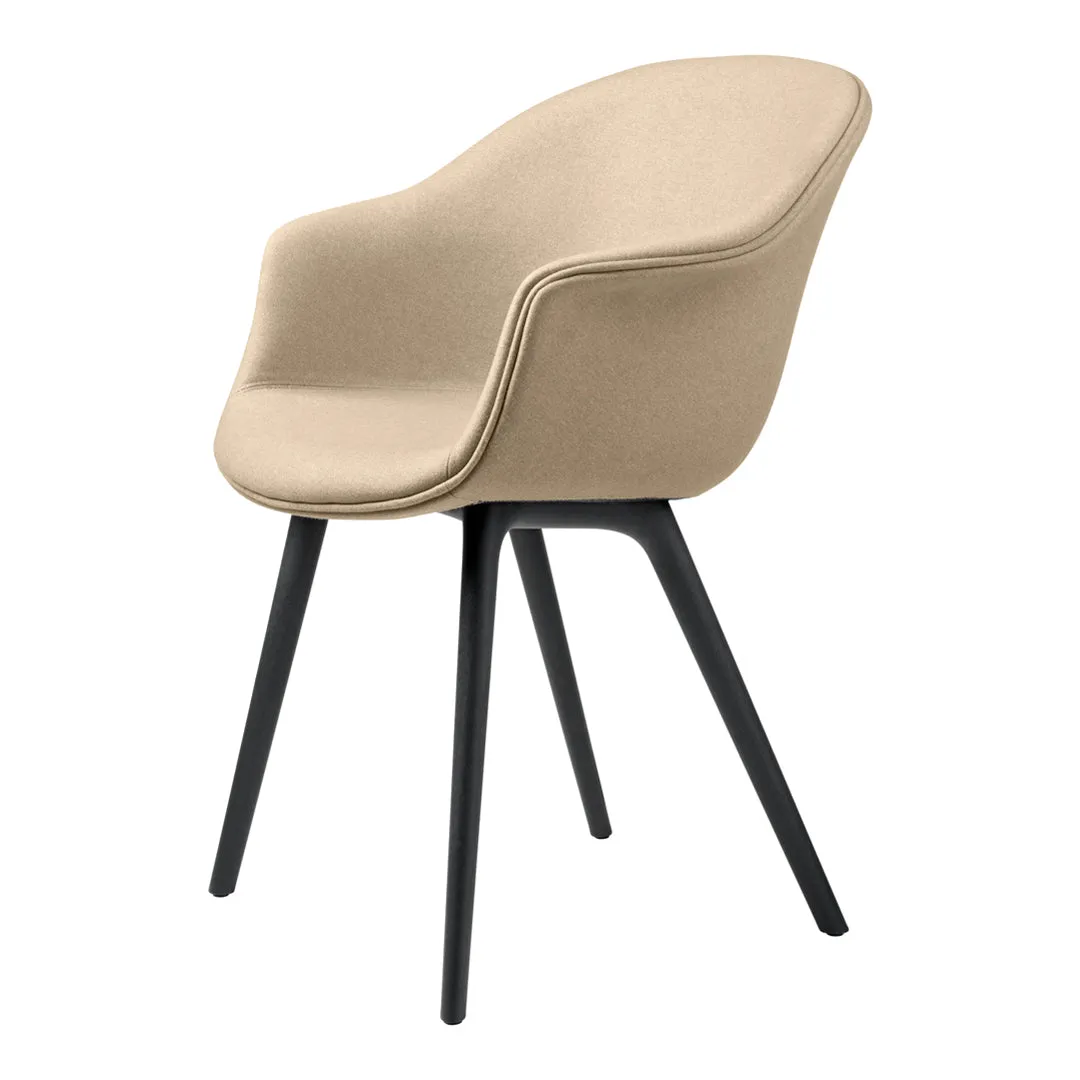 Bat Dining Chair - Fully Upholstered - Plastic Base