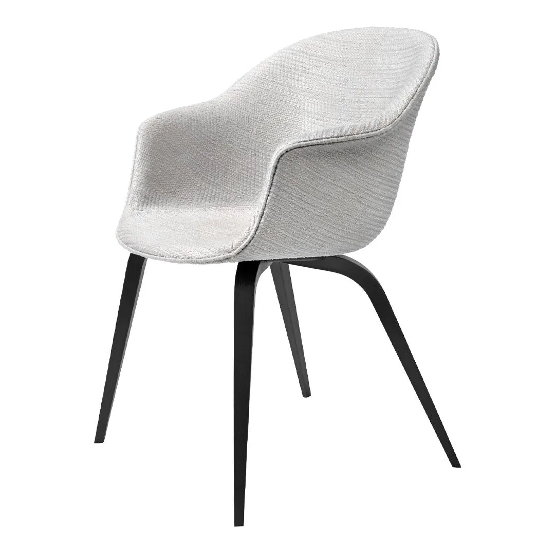 Bat Dining Chair - Wood Base - Fully Upholstered