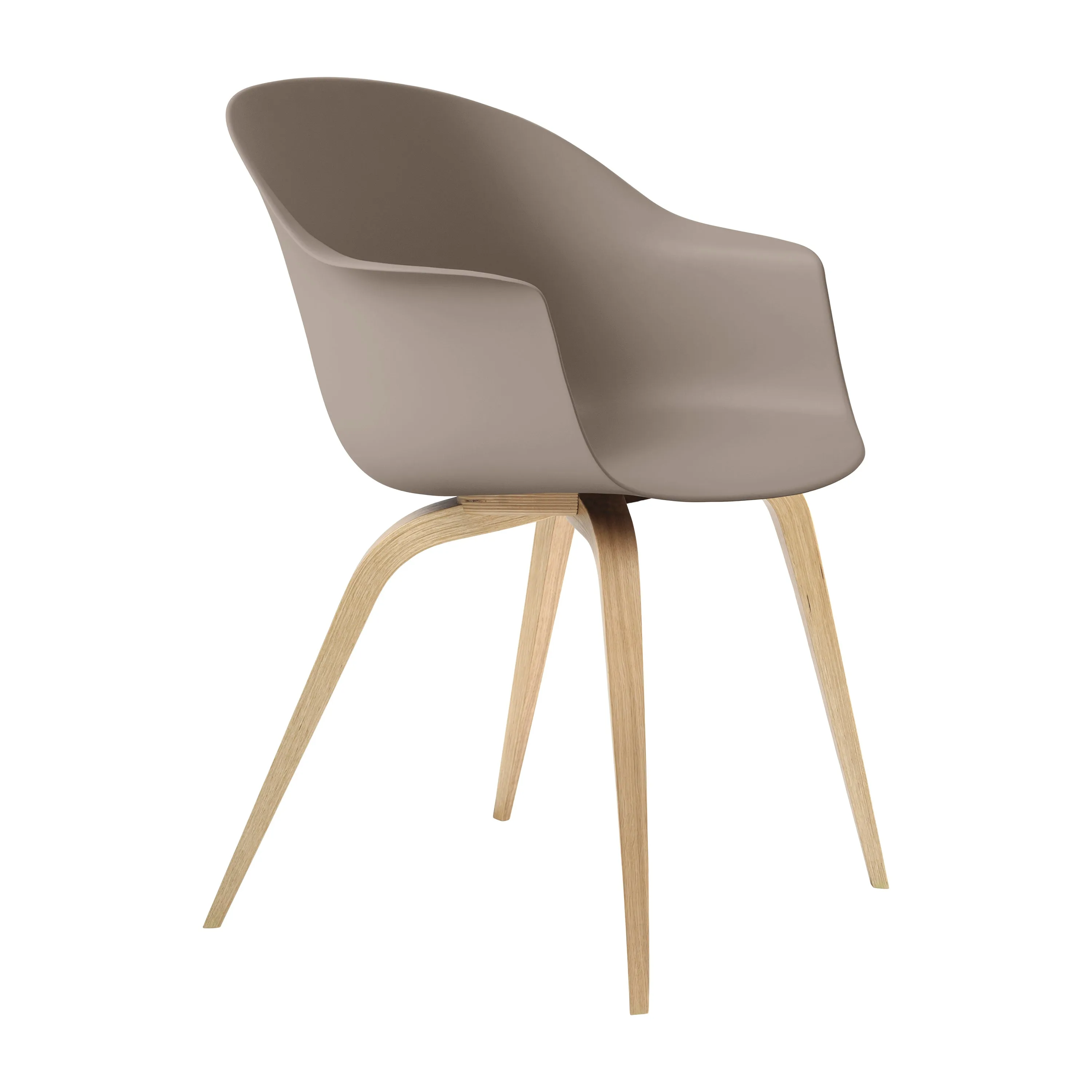 Bat Dining Chair - Wood Base