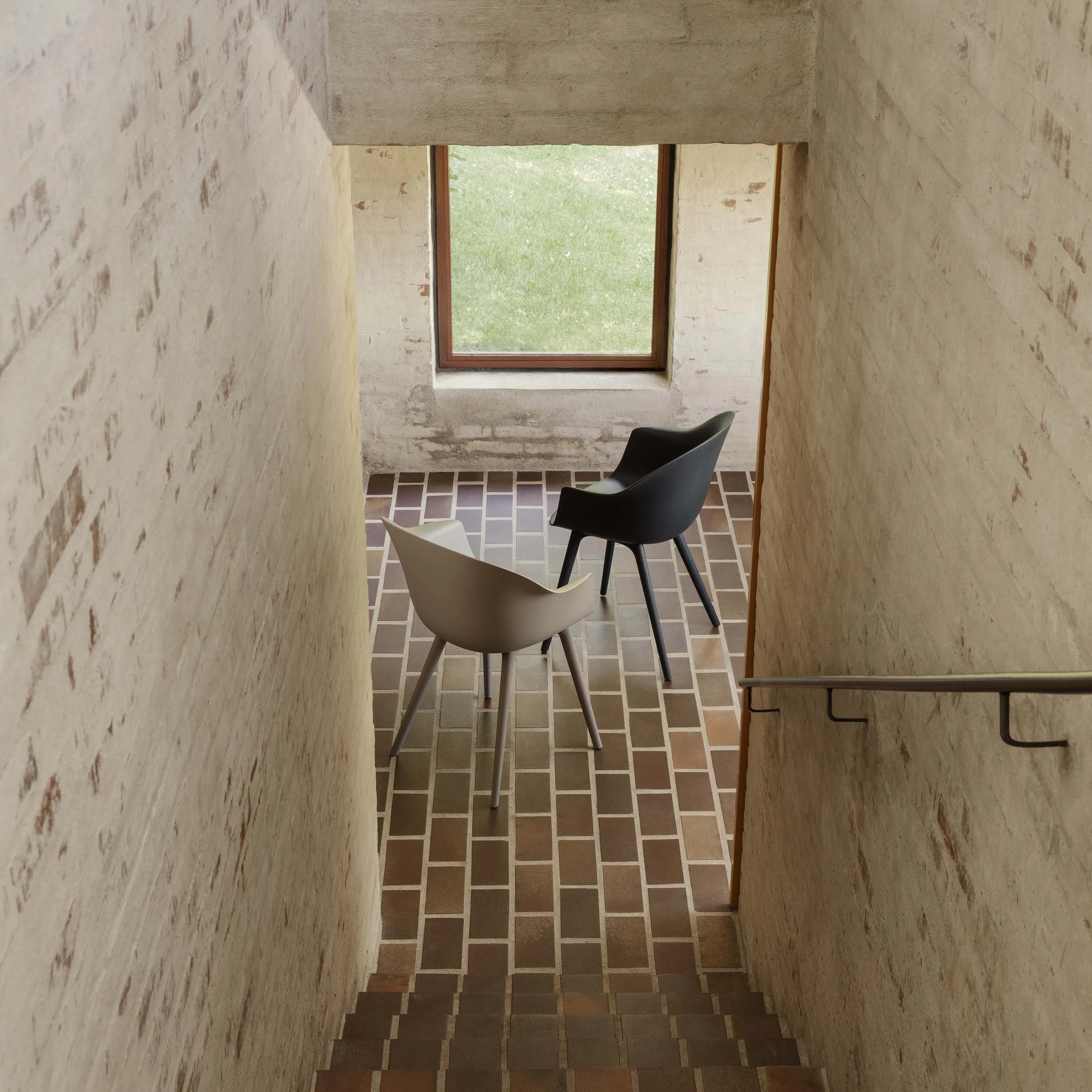 Bat Dining Chair - Wood Base