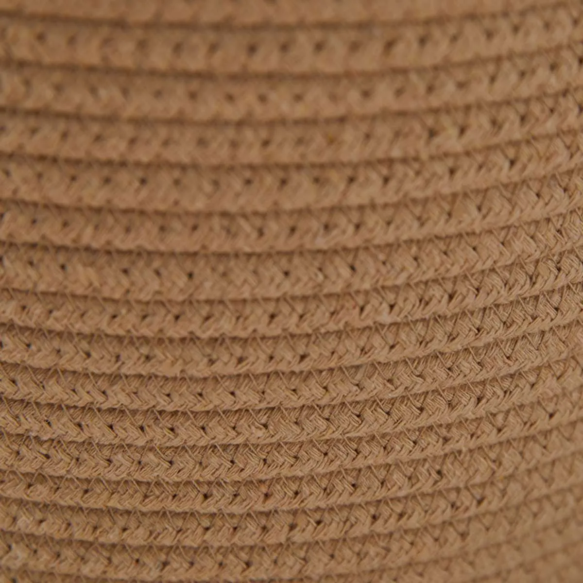 Bear Round Basket Mocka