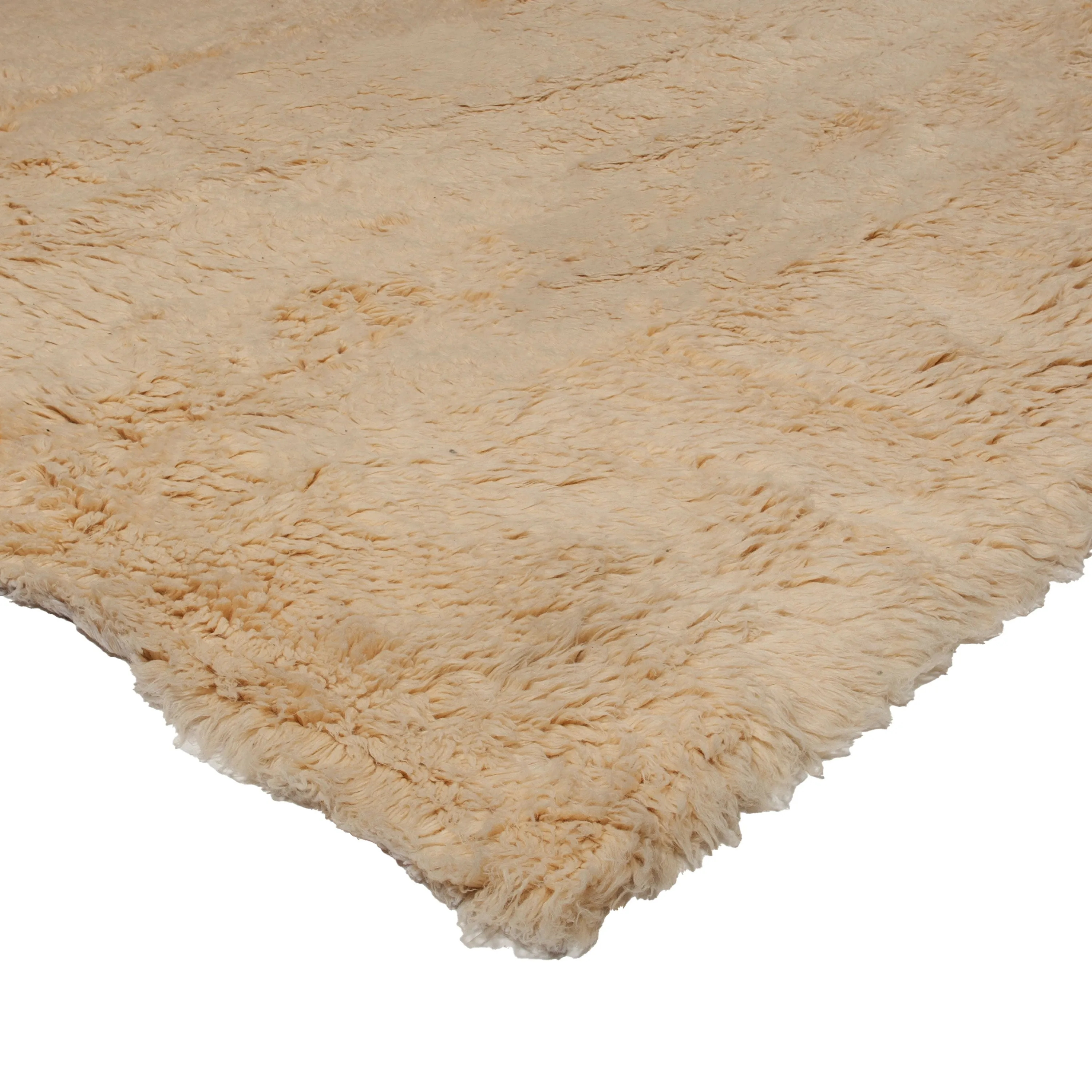 Beige Modern Wool Rug - 12' x 15'