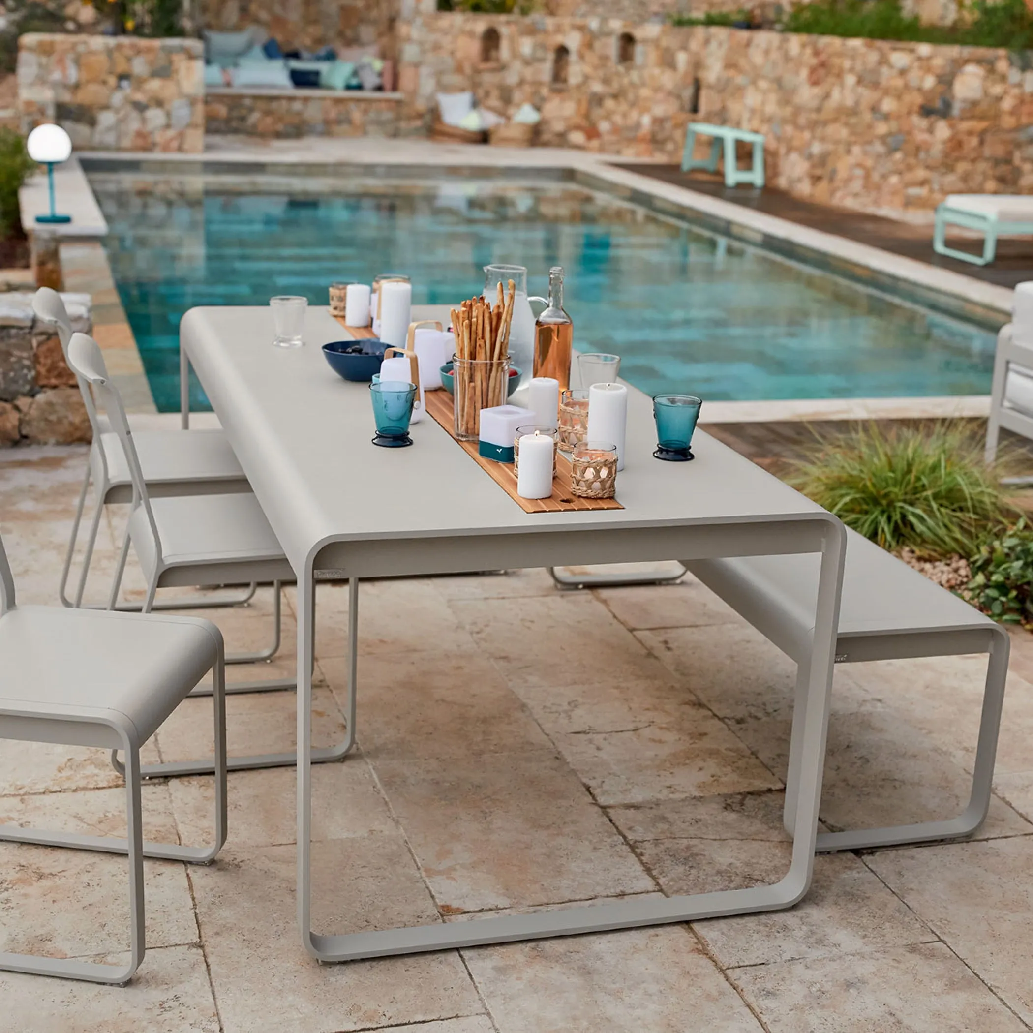 Bellevie Dining Table with Storage