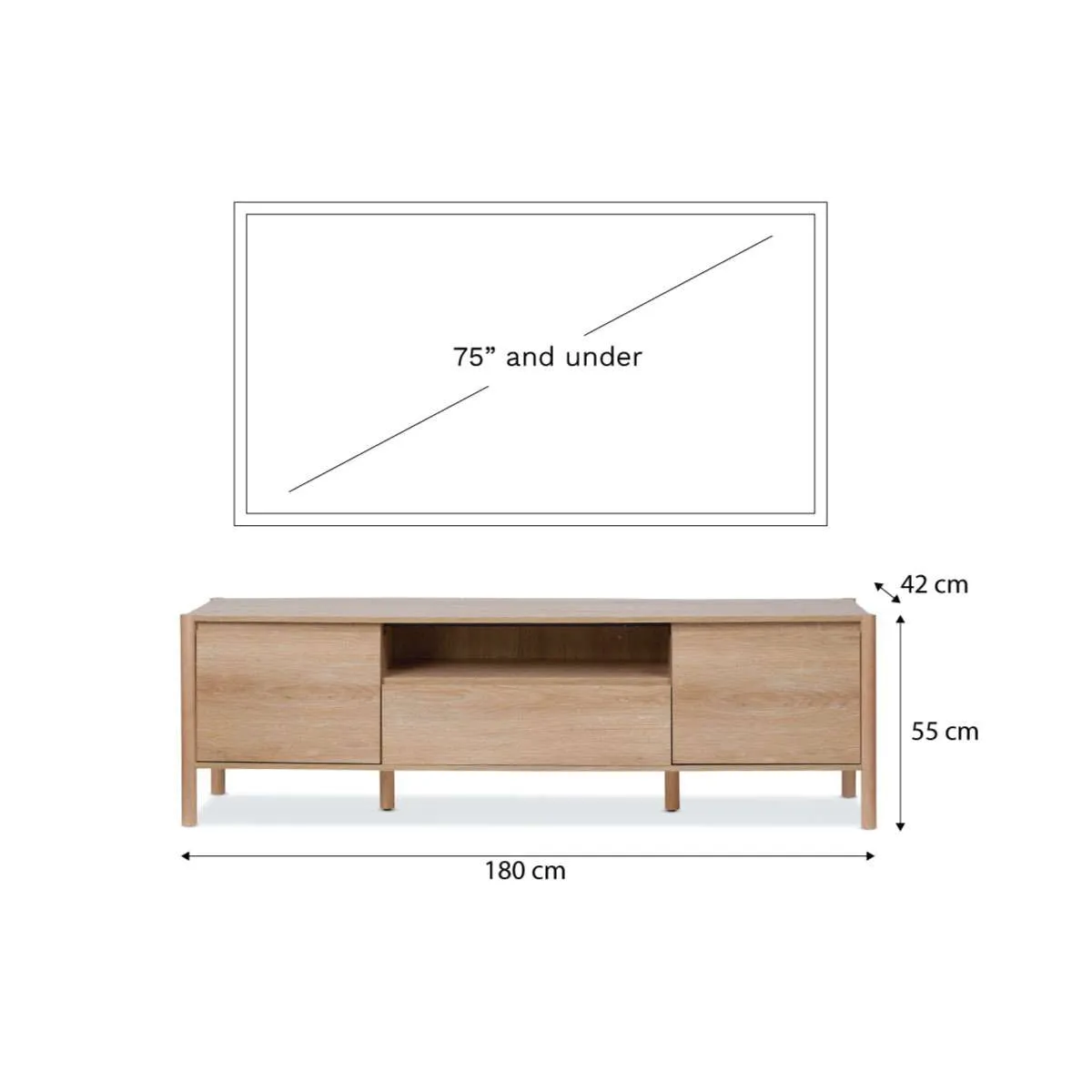 Blair Entertainment Unit Mocka