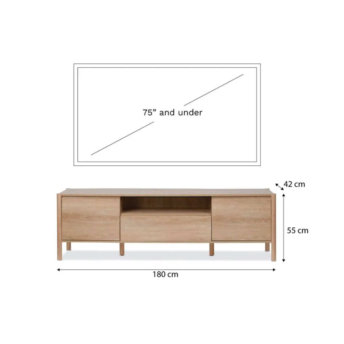 Blair Entertainment Unit Mocka