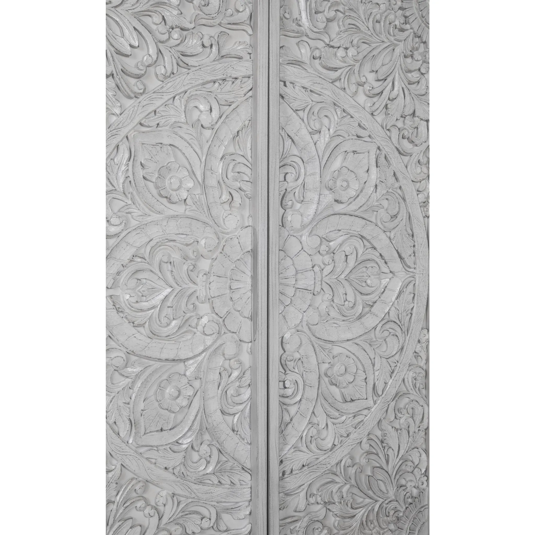 Boho Chic Wardrobe Chest in Washed White (2024) Modus