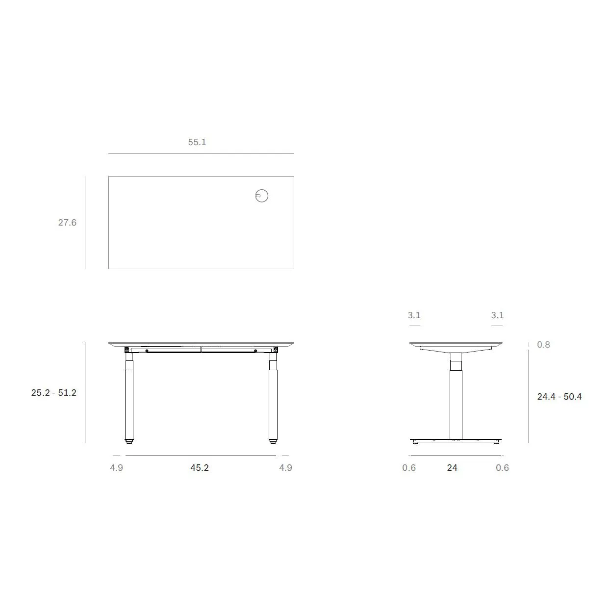 Bok Adjustable Desk