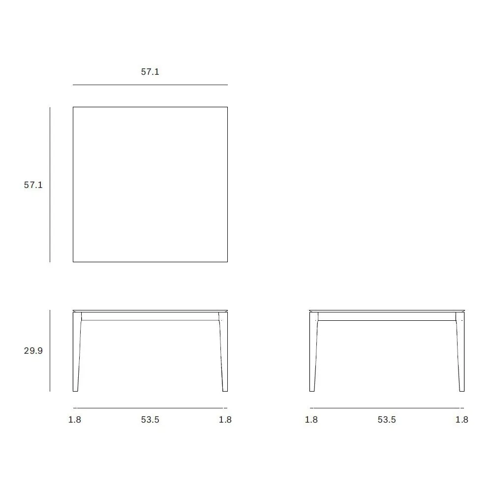 Bok Square Dining Table
