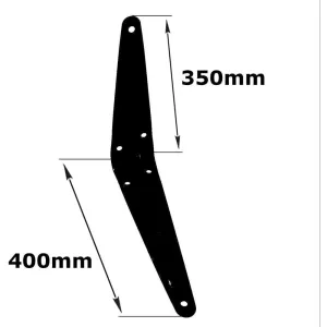 Bracket London Paint 350 x 400mm