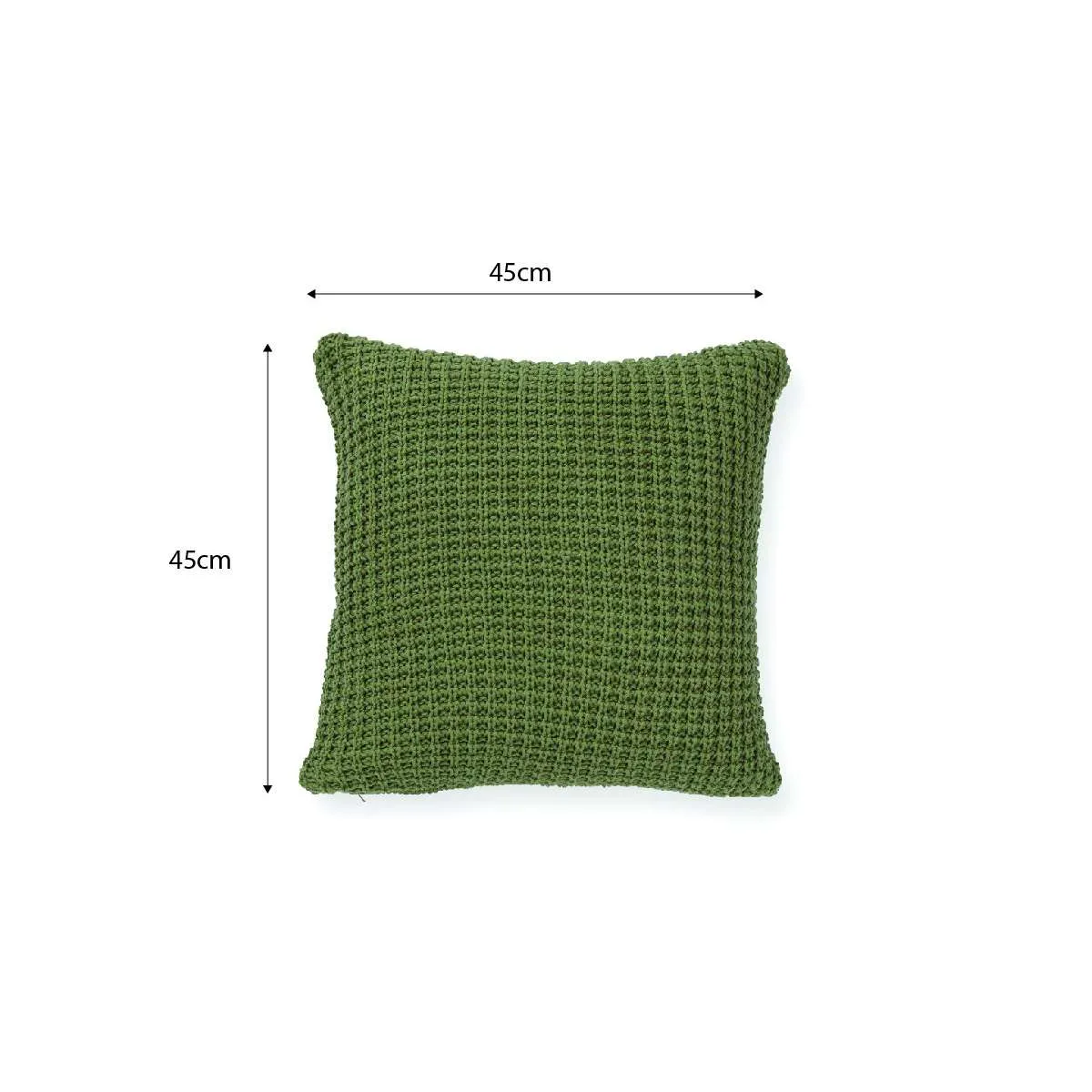 Brennan Knit Cushion Cover - Khaki Mocka