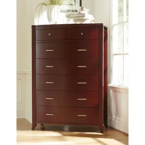 Brighton Seven Drawer Chest in Cinnamon (2024) Modus