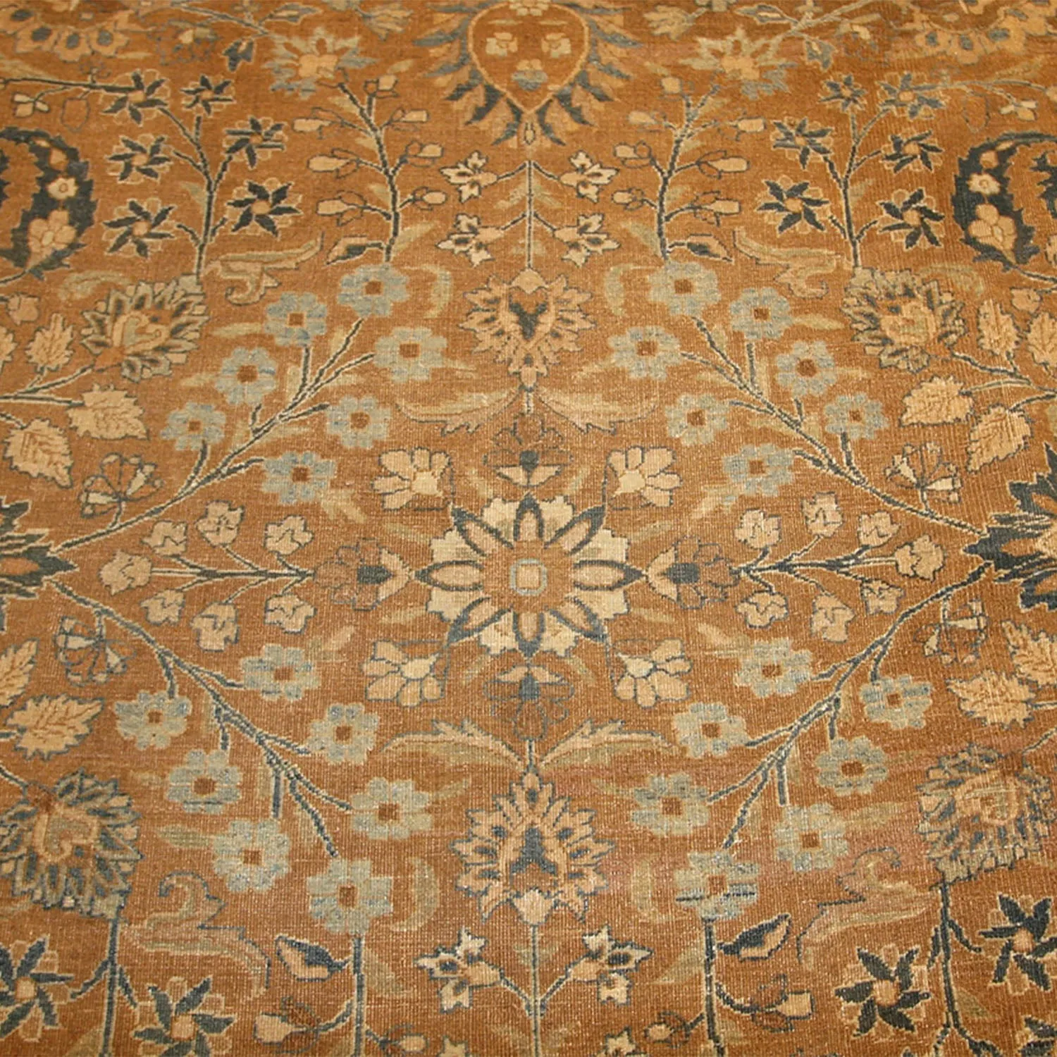 Brown Antique Persian Khorassan Rug - 12' x 28'
