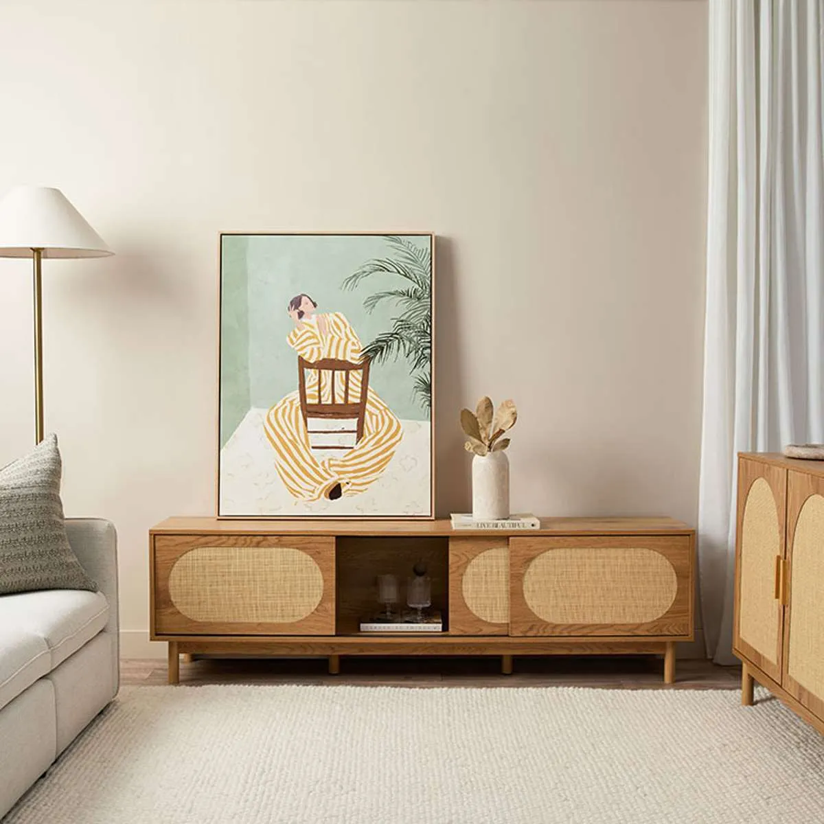 Canyon Entertainment Unit - Large Mocka