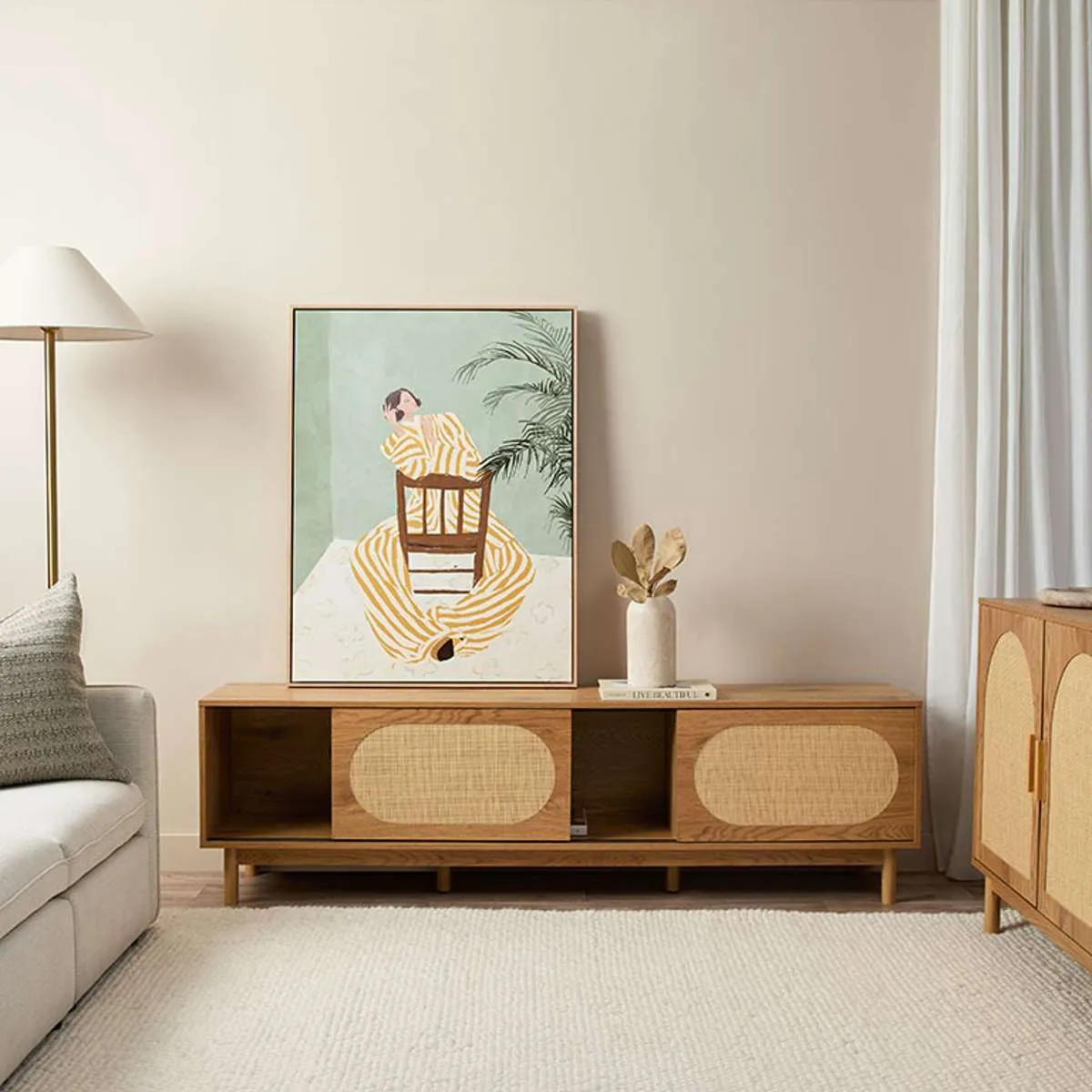 Canyon Entertainment Unit - Large Mocka