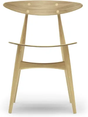 Carl Hansen Ch33 T Chair, Lacquered Oak