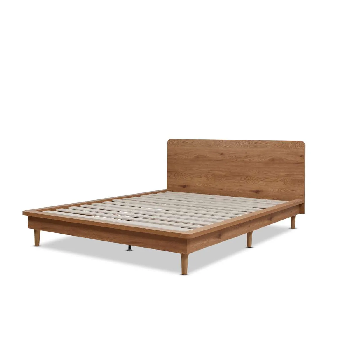 Carson Queen Bed - Natural Mocka