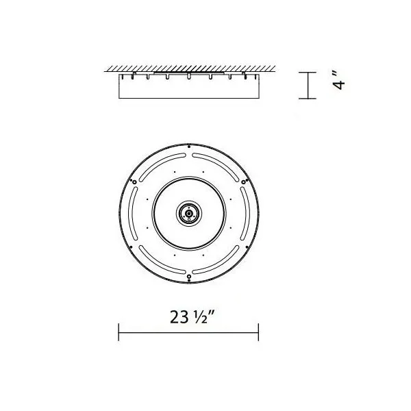 Castle LED Flush Mount