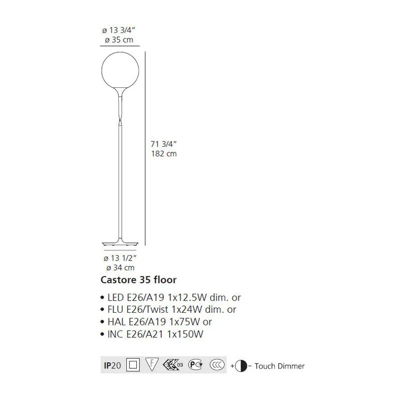 Castore Floor Lamp